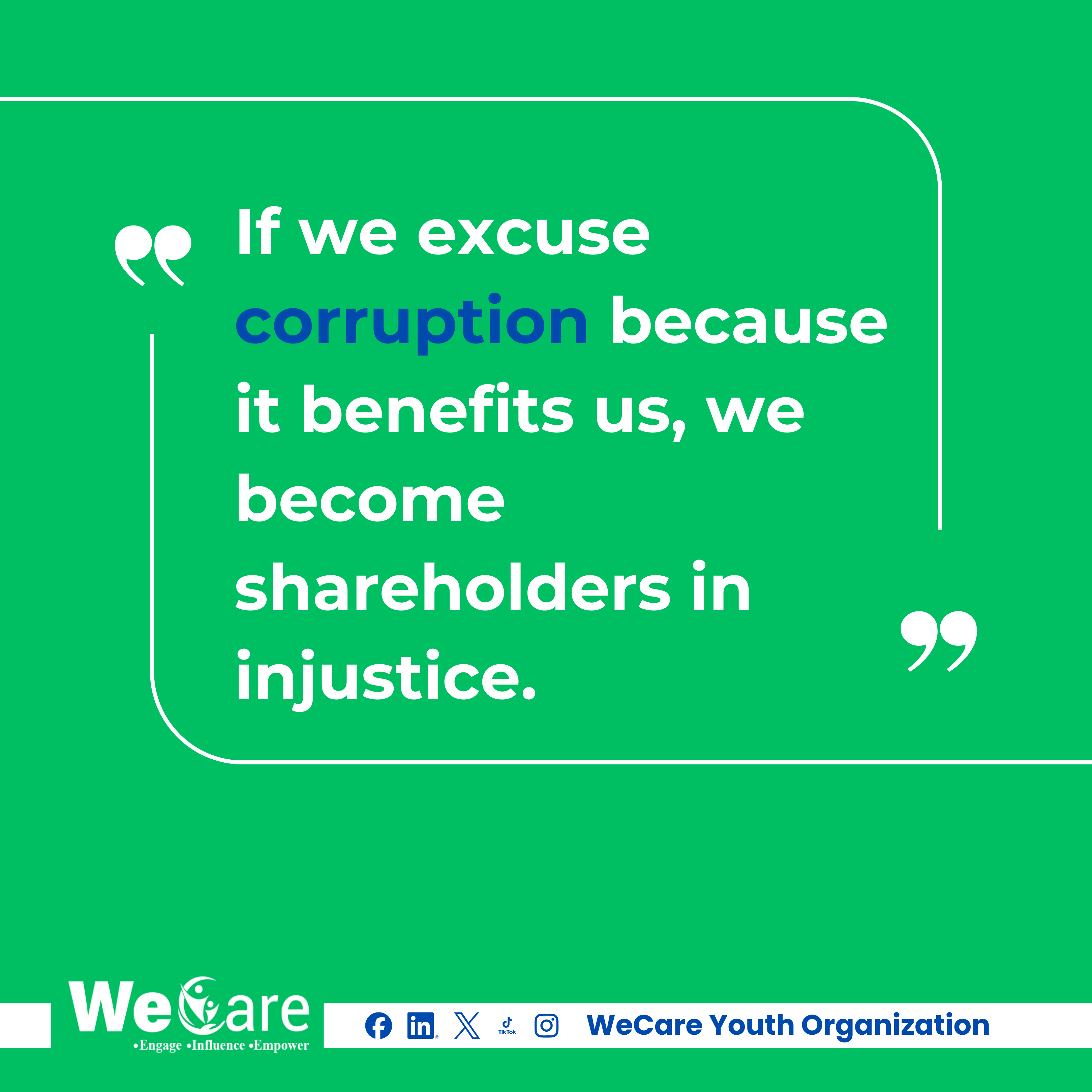 Anti-corruption Campaign poster 6